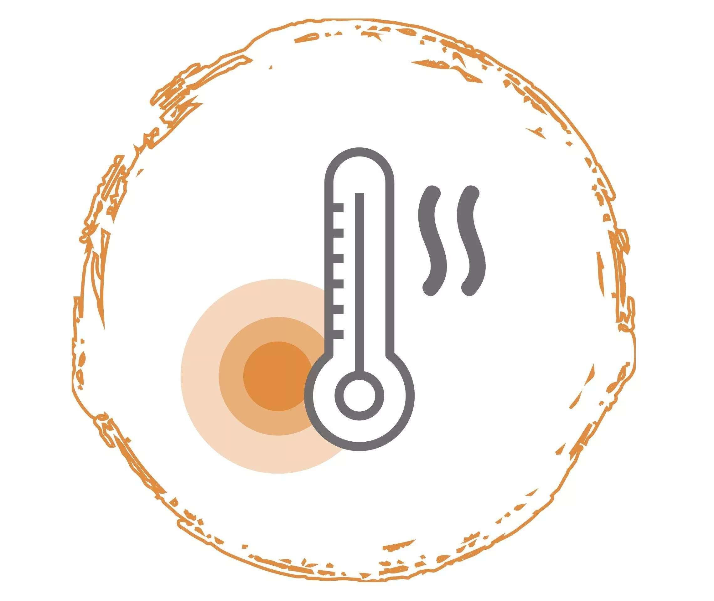 Grafik Raumthermometer